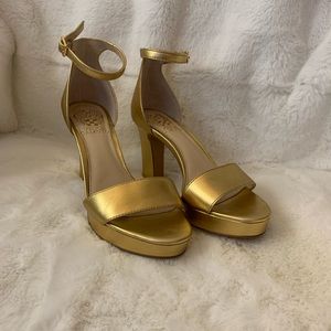 Vince Camuto Gold sandals